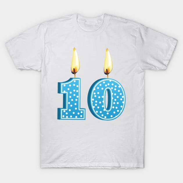 Number 10! T-Shirt by SWON Design